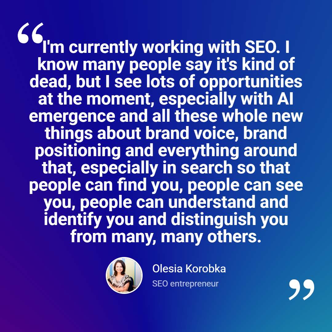 Olesia Korobka: Building Brand Fortresses in the AI Era