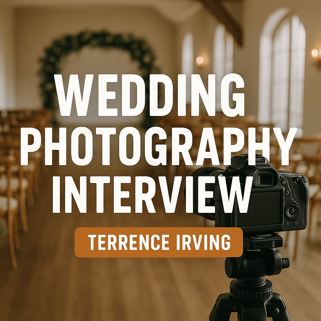 Crafting Memories: The Journey of a Wedding Photographer with Terrence Irving