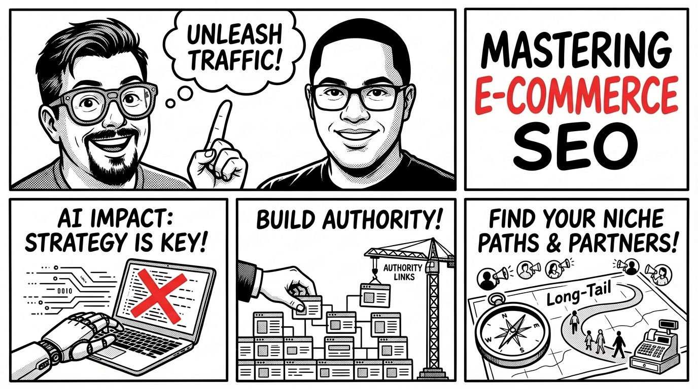 Enterprise E-Commerce SEO, Long-Tail Pages & AI Visibility with Paul Baterina of REVOLVE