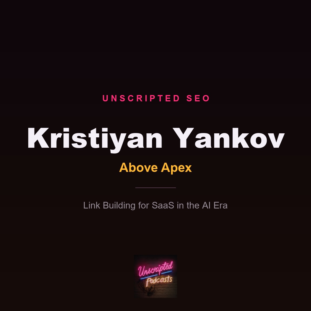 Link Building for SaaS: The Strategies That Still Work in the AI Era | Kristiyan Yankov