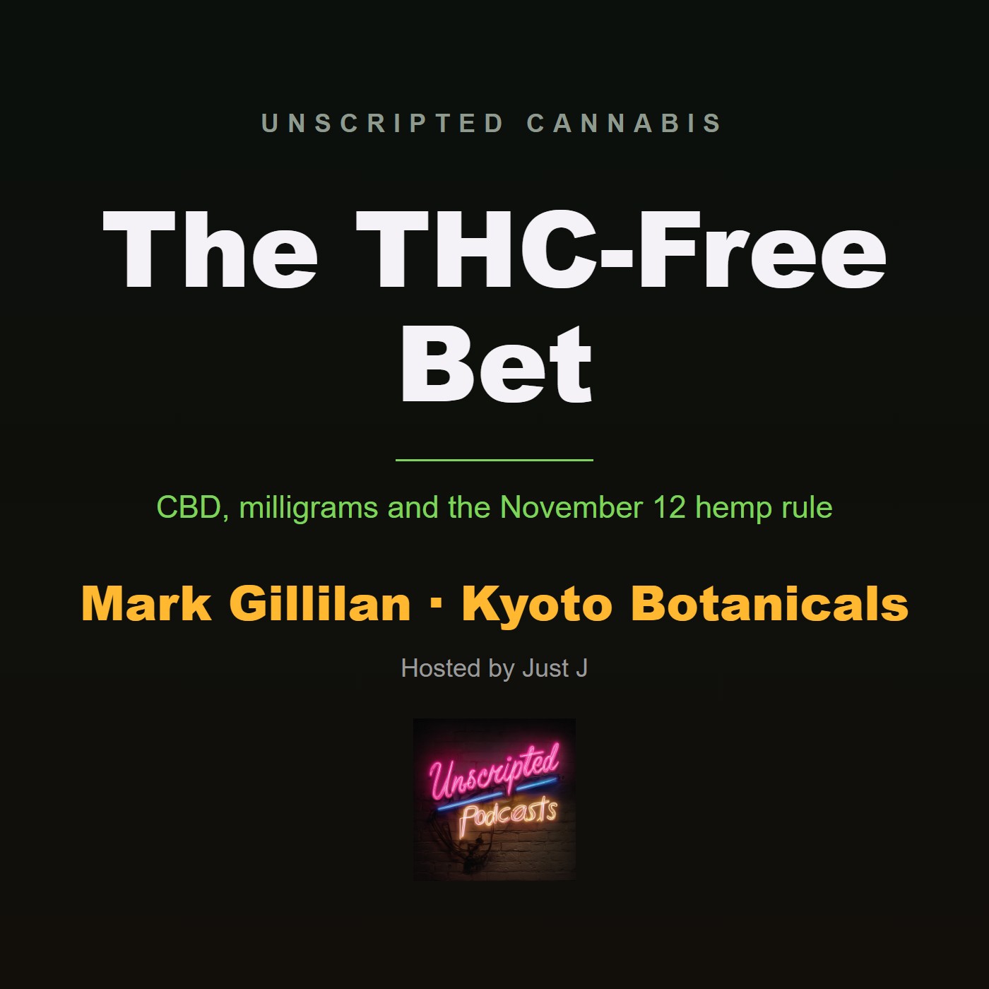 Mark Gillilan: The THC-Free Bet and the November 12 Hemp Rule