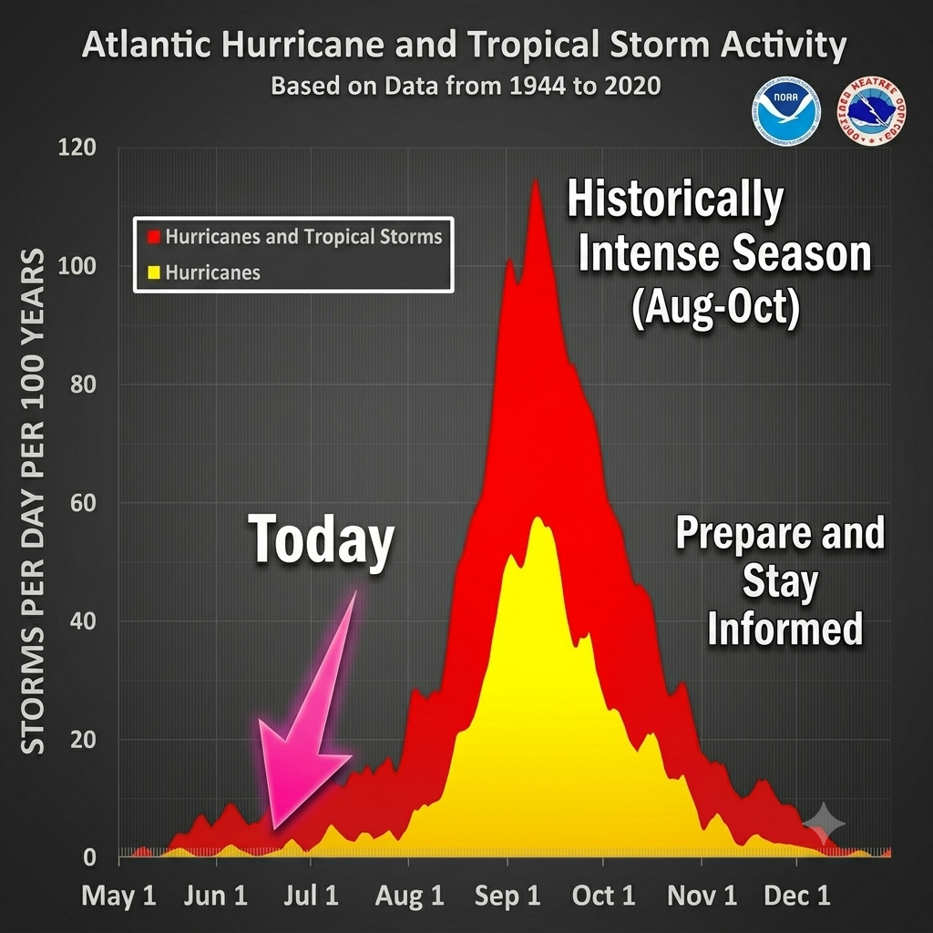 Tropical Thursday - June 25, 2026 - Only 1 Named Storm So Far...Is This Normal?