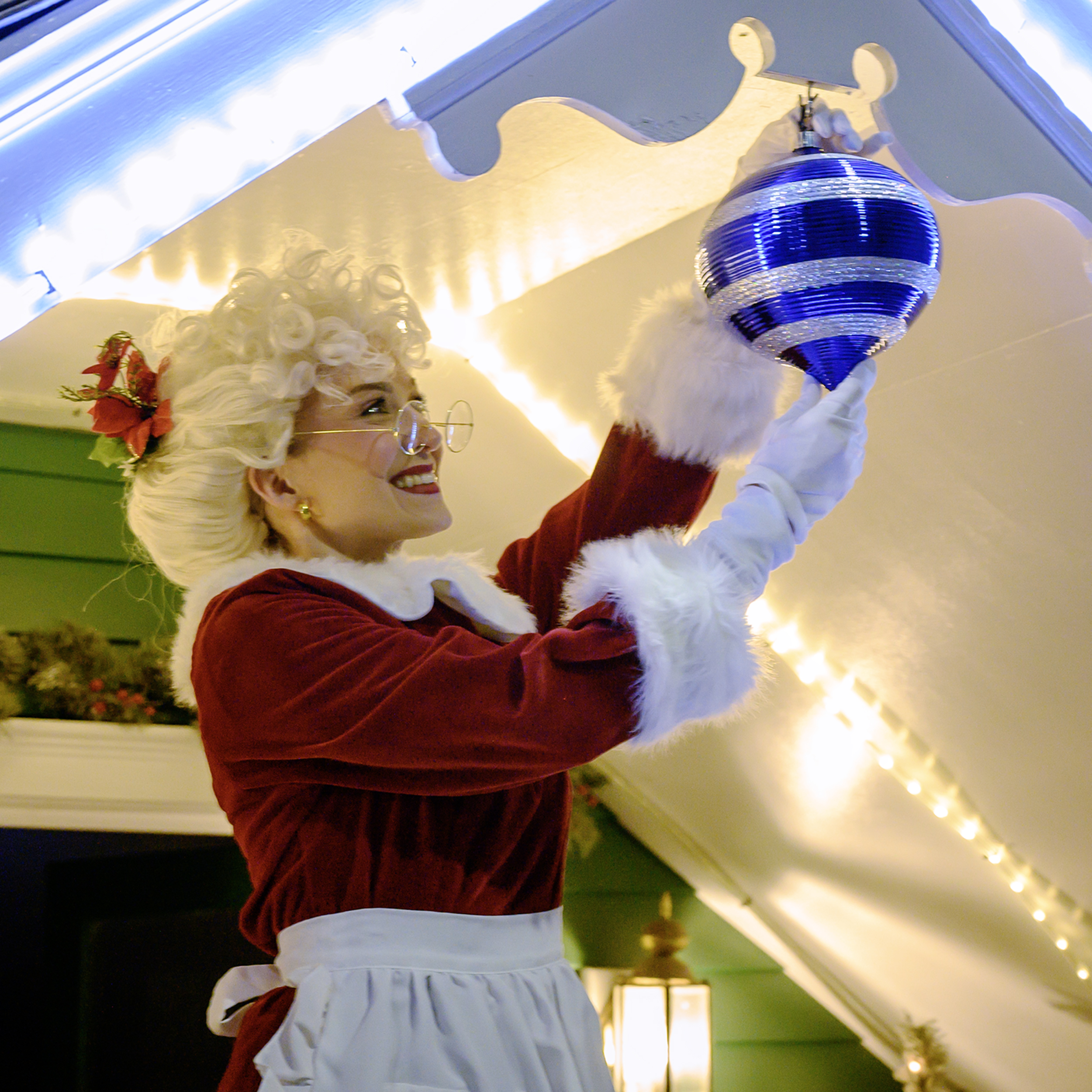 Mrs. Claus talks about the Schenectady County Holiday Parade