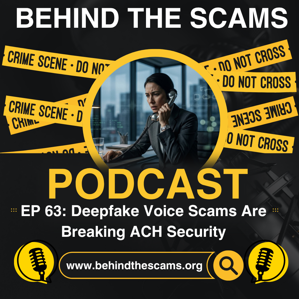 EP 63: Deepfake Voice Scams Are Breaking ACH Security