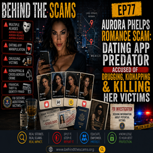 Aurora Phelps Romance Scam | The Dating App Predator Accused of Drugging, Kidnapping & Killing Her Victims (EP77) episode artwork