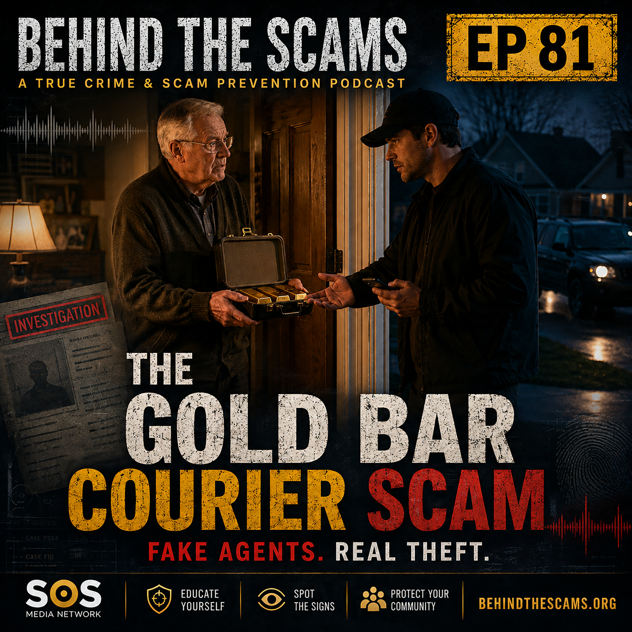 Gold Bar Courier Scam | How Social Engineering Steals Your Savings (EP81)