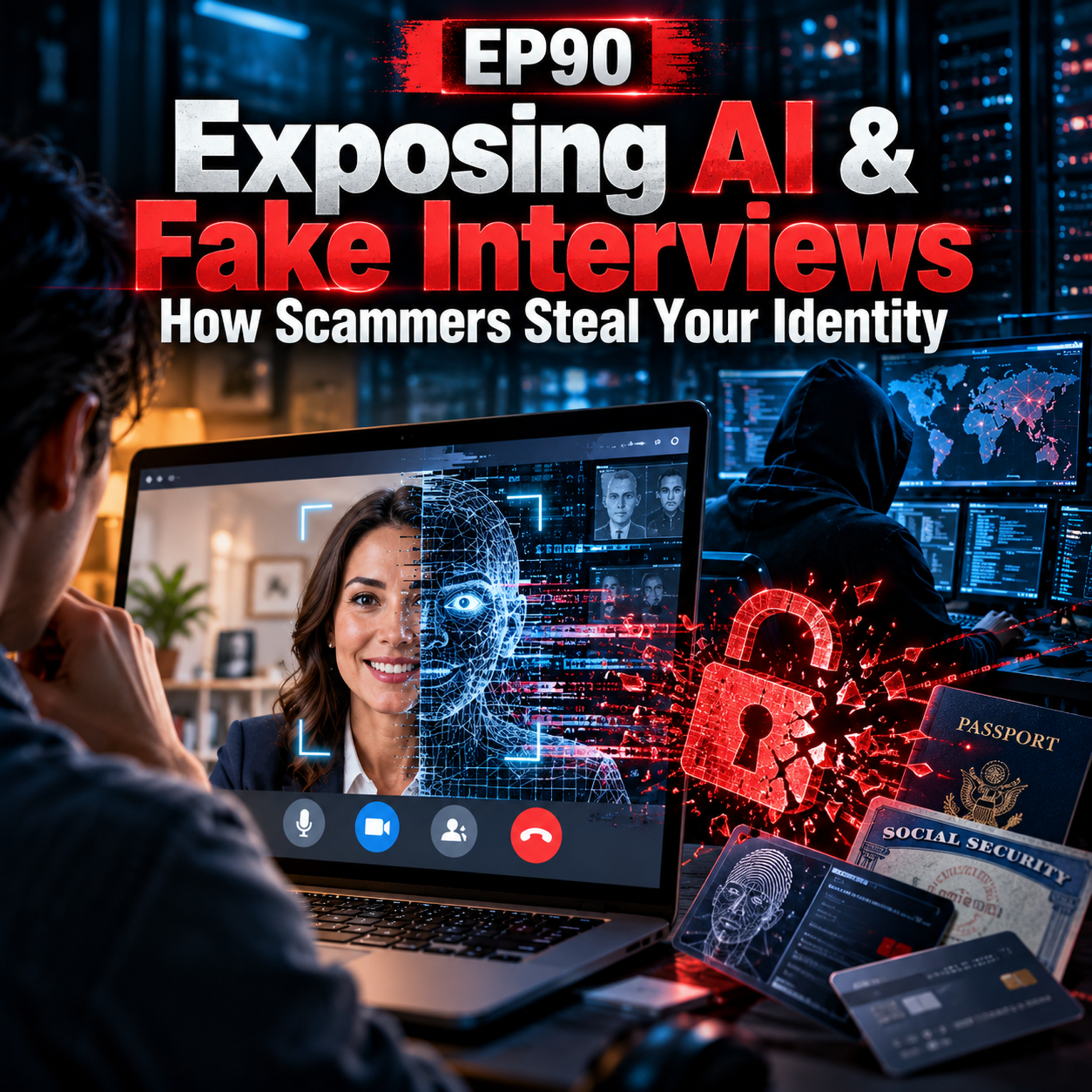 Exposing AI & Fake Interviews | How Fraudulent Recruiters Steal Your Identity (EP90)