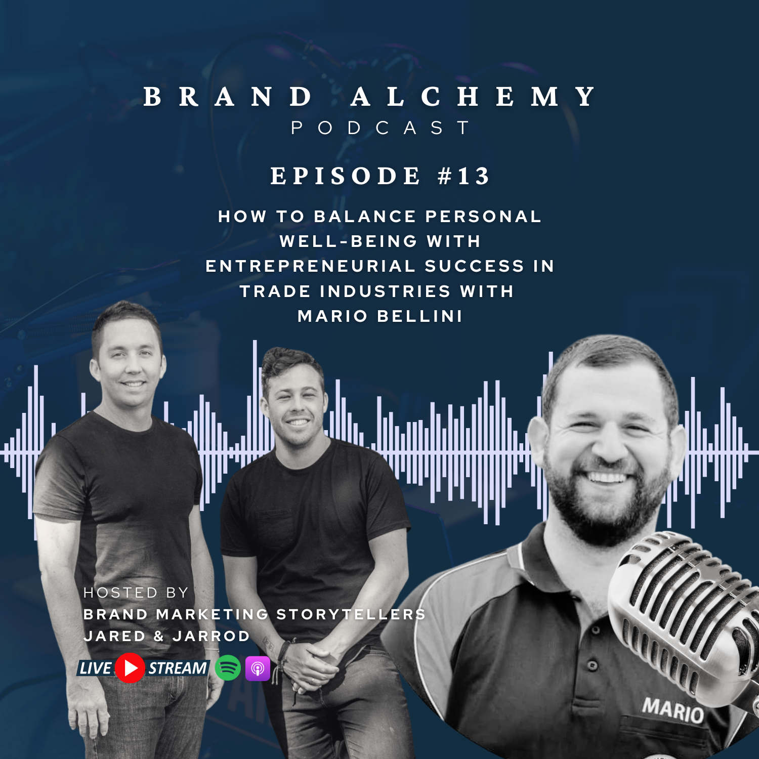 Episode #13: How to Balance Personal Wellbeing with Entrepreneurial Success in Trade Industries with ‘Mario Bellini’