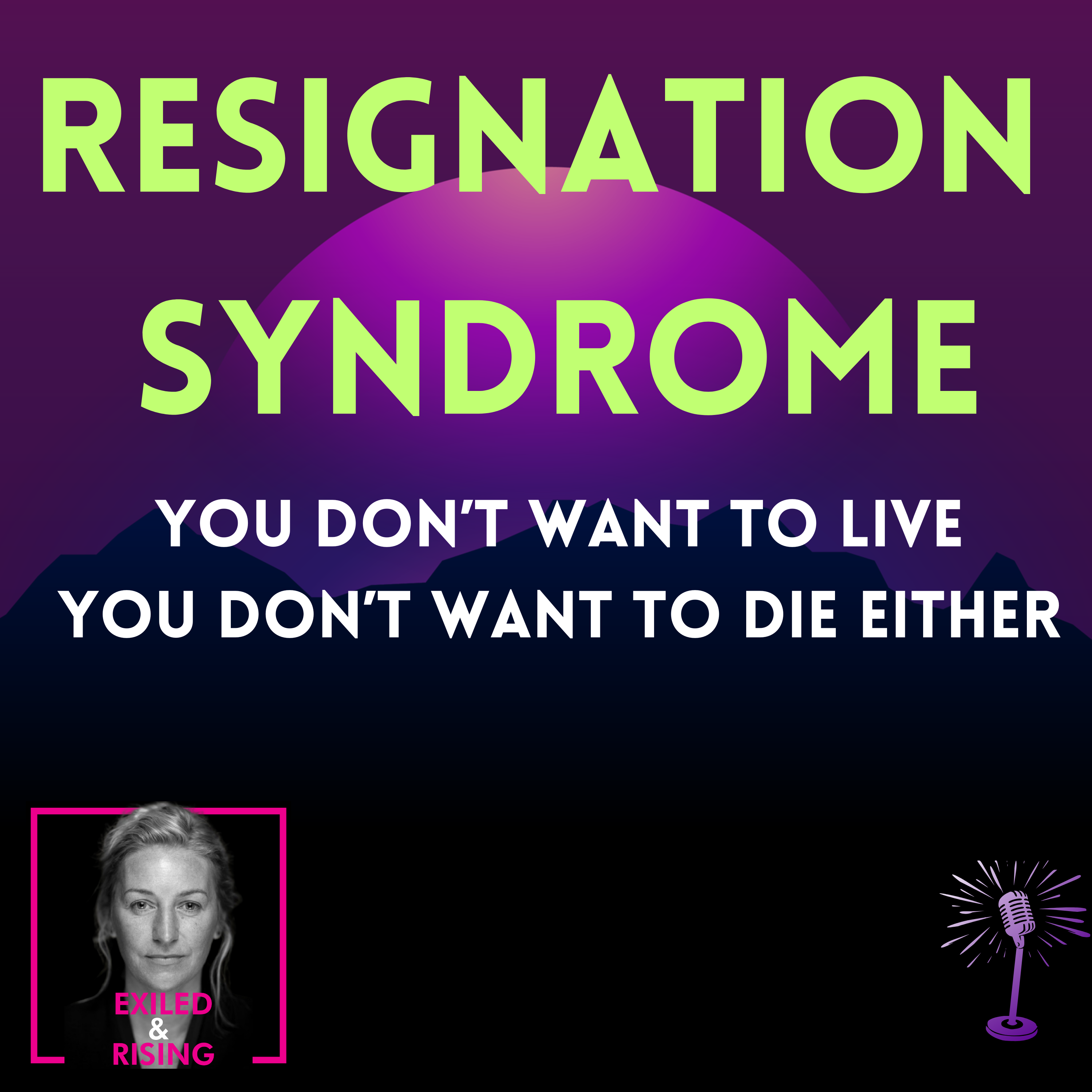 The Pandemic of Resignation Syndrome: Not Wanting To Live. Not Wanting To Die.  Explained By War Expert Therapist