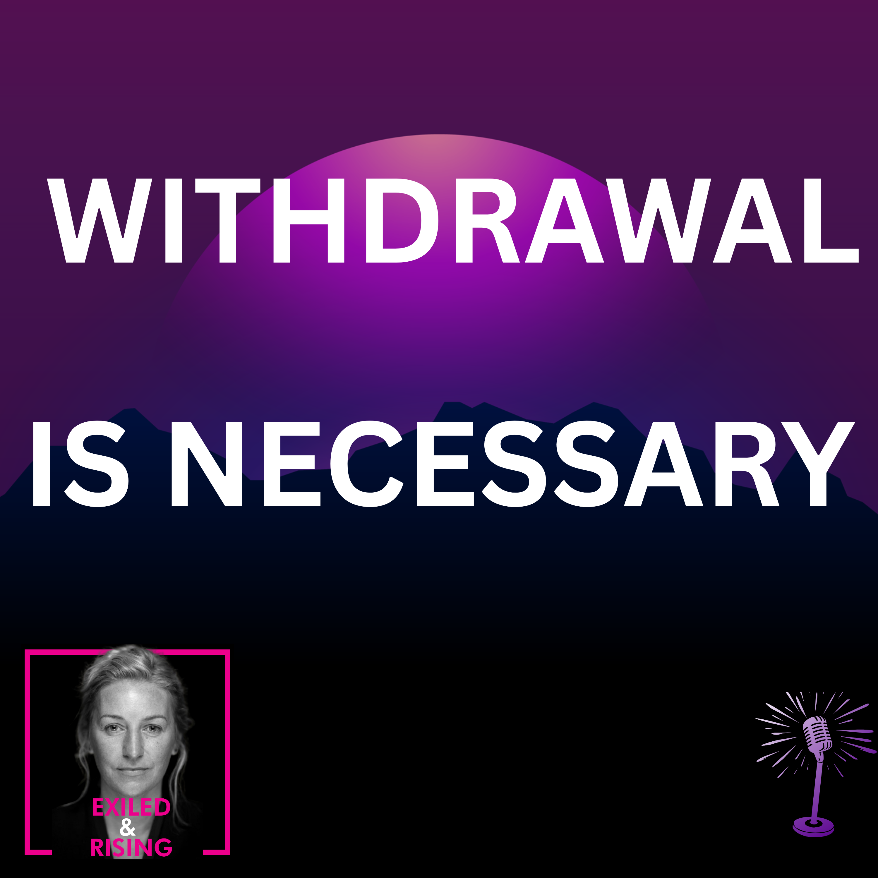 Why Withdrawal Is Necessary for Regulation : Winter Solstice Teachings