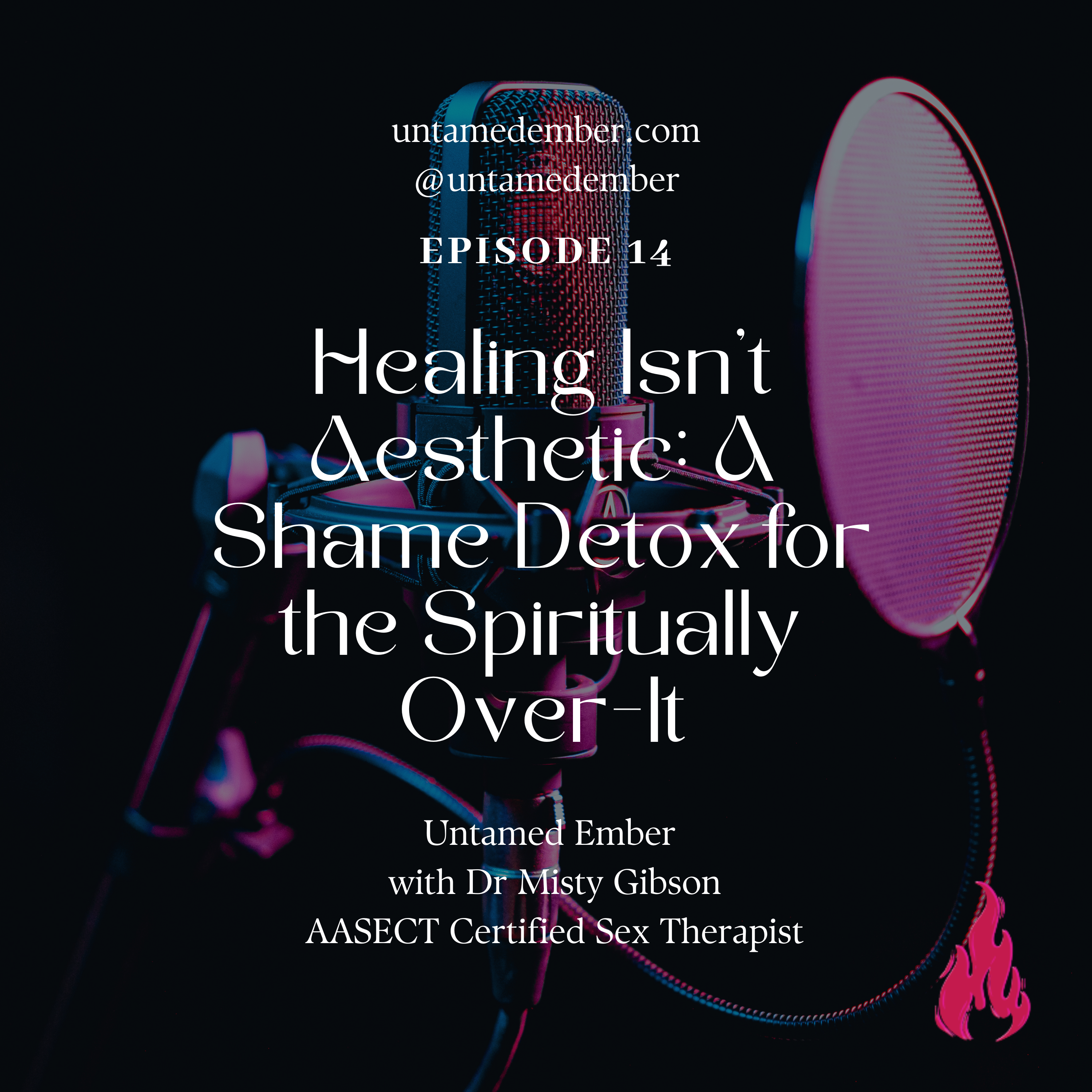Healing Isn’t Aesthetic: A Shame Detox for the Spiritually Over-It