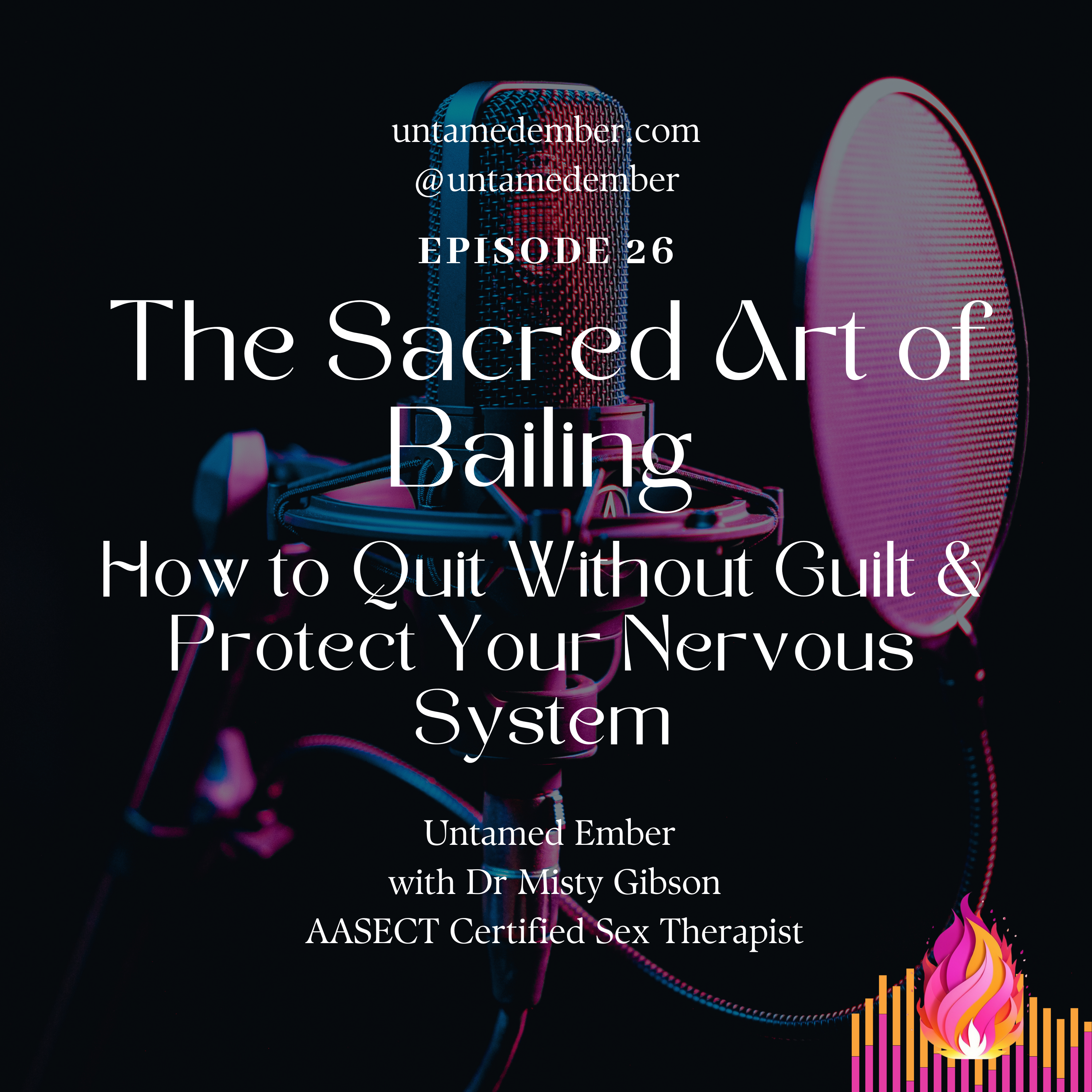 The Sacred Art of Bailing: How to Quit Sh*t That Hurts Your Nervous System