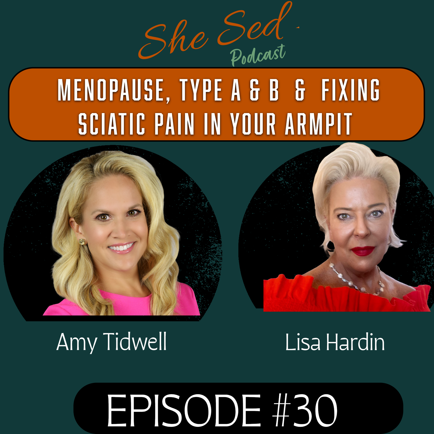 Menopause, Type A & B and Fixing Sciatic Pain in your Armpit