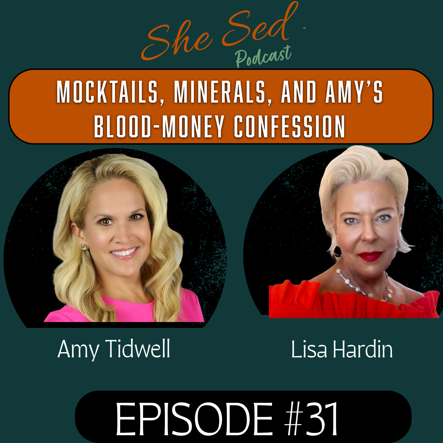 Mocktails, Minerals and Amy's Blood-mondy Confession