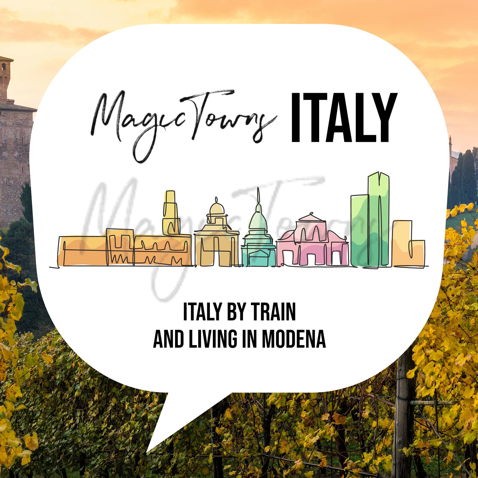 Navigating Italy by Train and Living in Modena