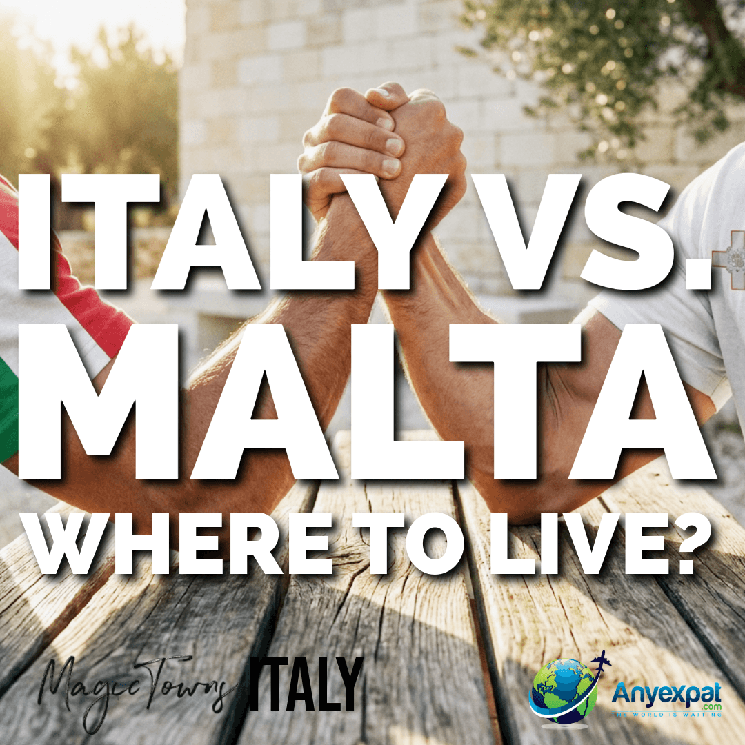 Italy or Malta: Where Would You Move?
