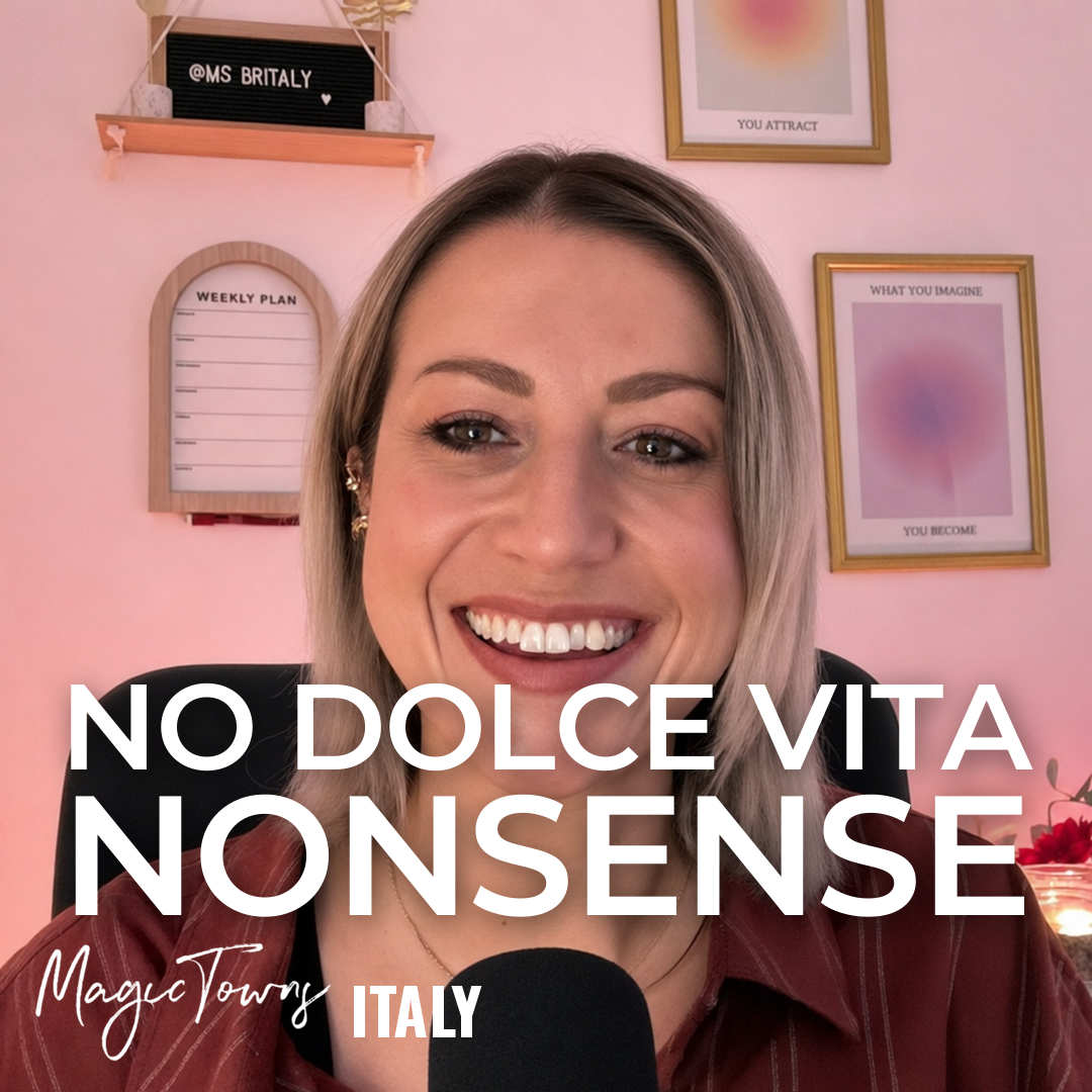 No Dolce Vita Nonsense