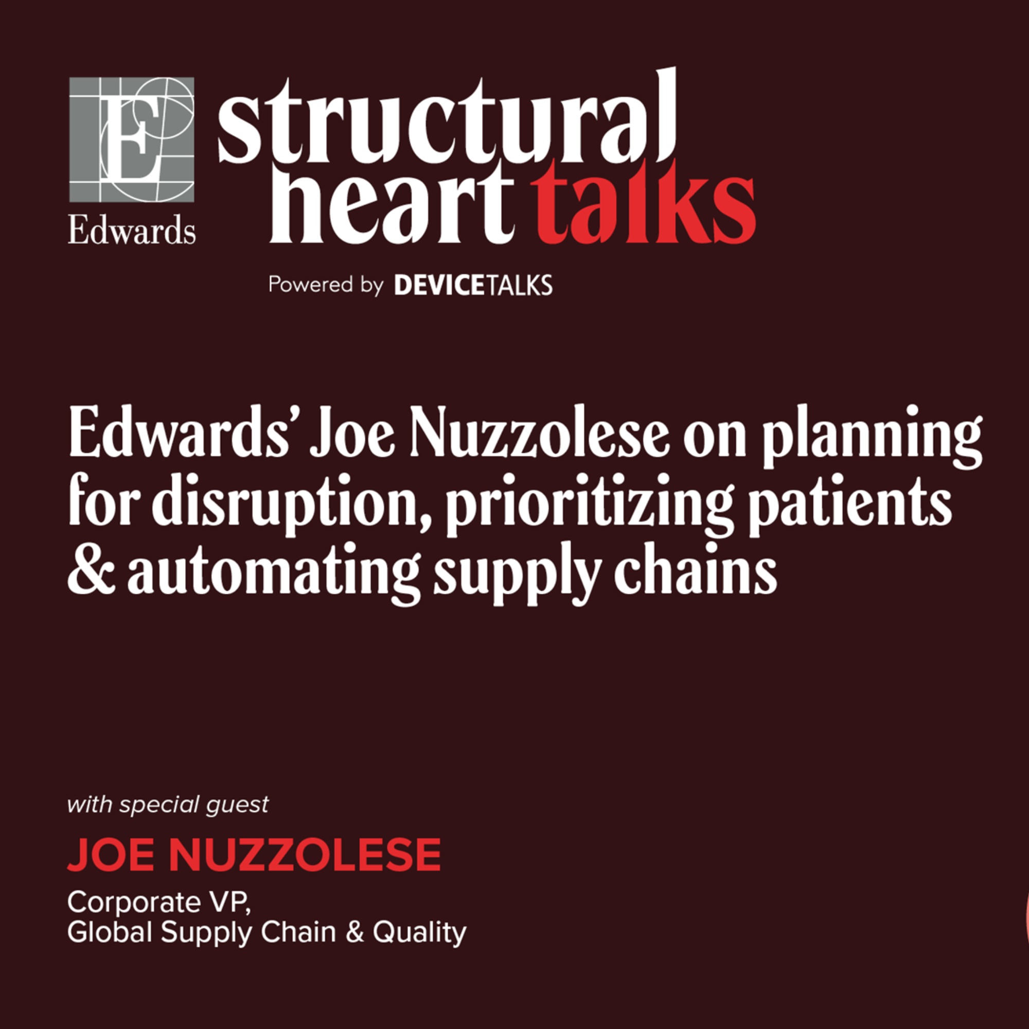 New episode of Structural Heart Talks is about to go live...