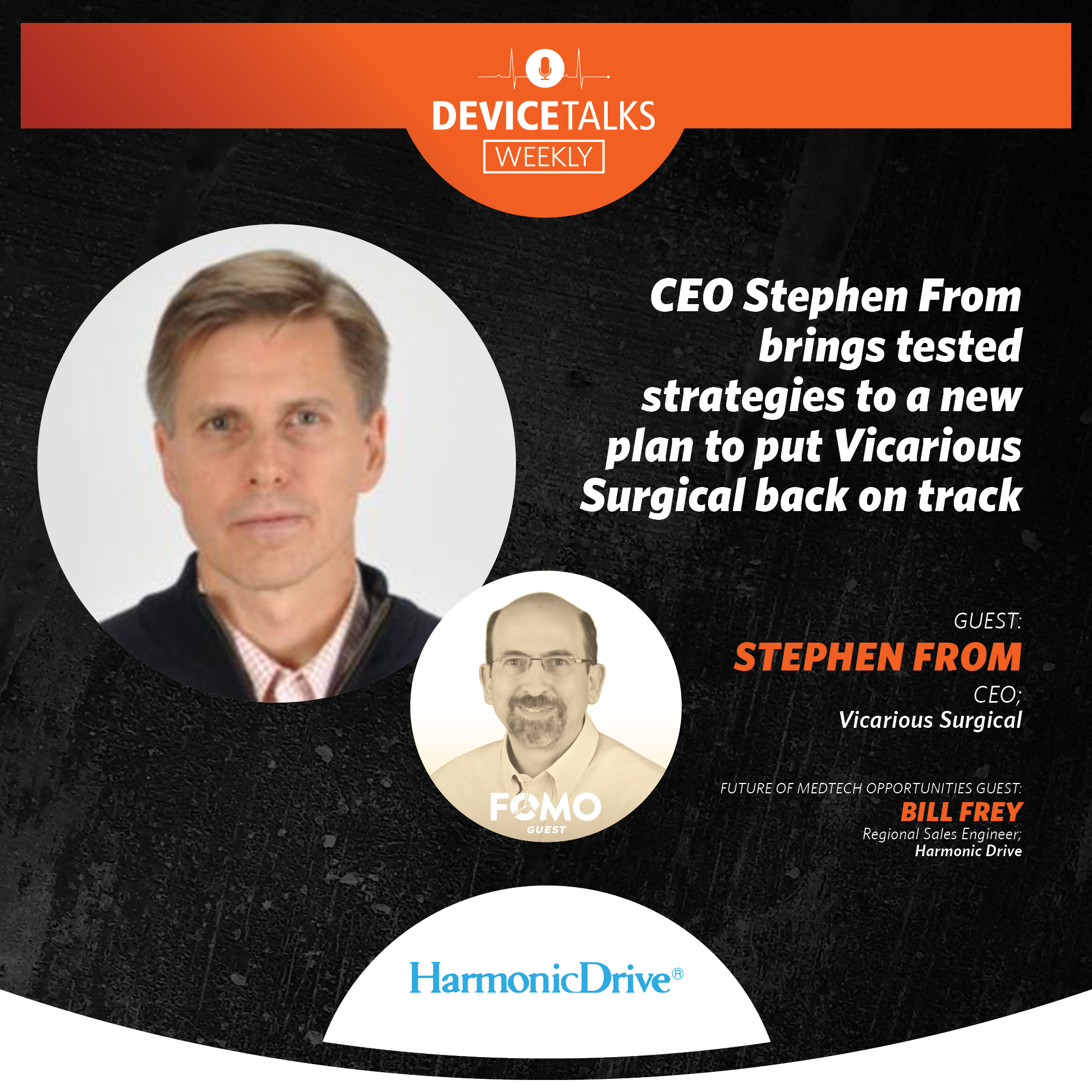 Ep 280 - CEO Stephen From Is Building Tested Strategies into a New Plan to Put Vicarious Surgical Back on Track