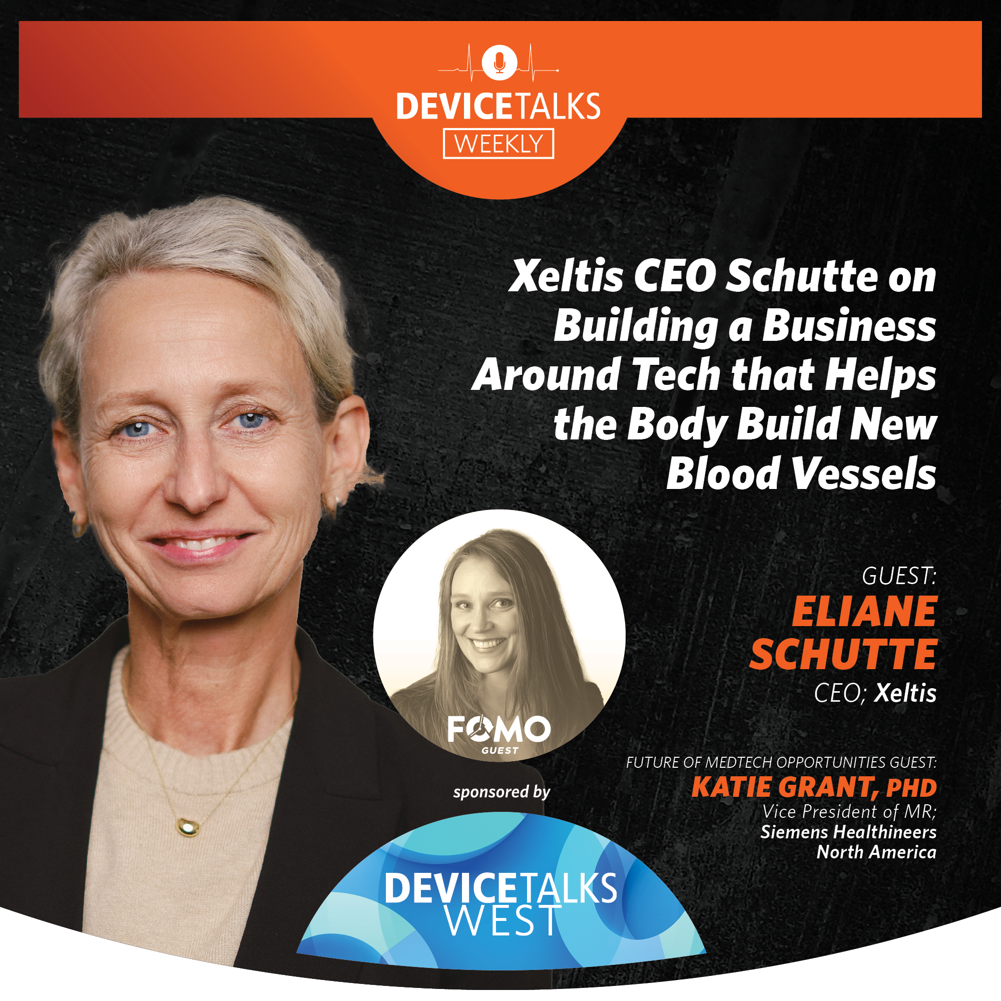 Ep 303 - Xeltis CEO Schutte on Building a Business Around Tech that Helps the Body Build New Blood Vessels episode artwork
