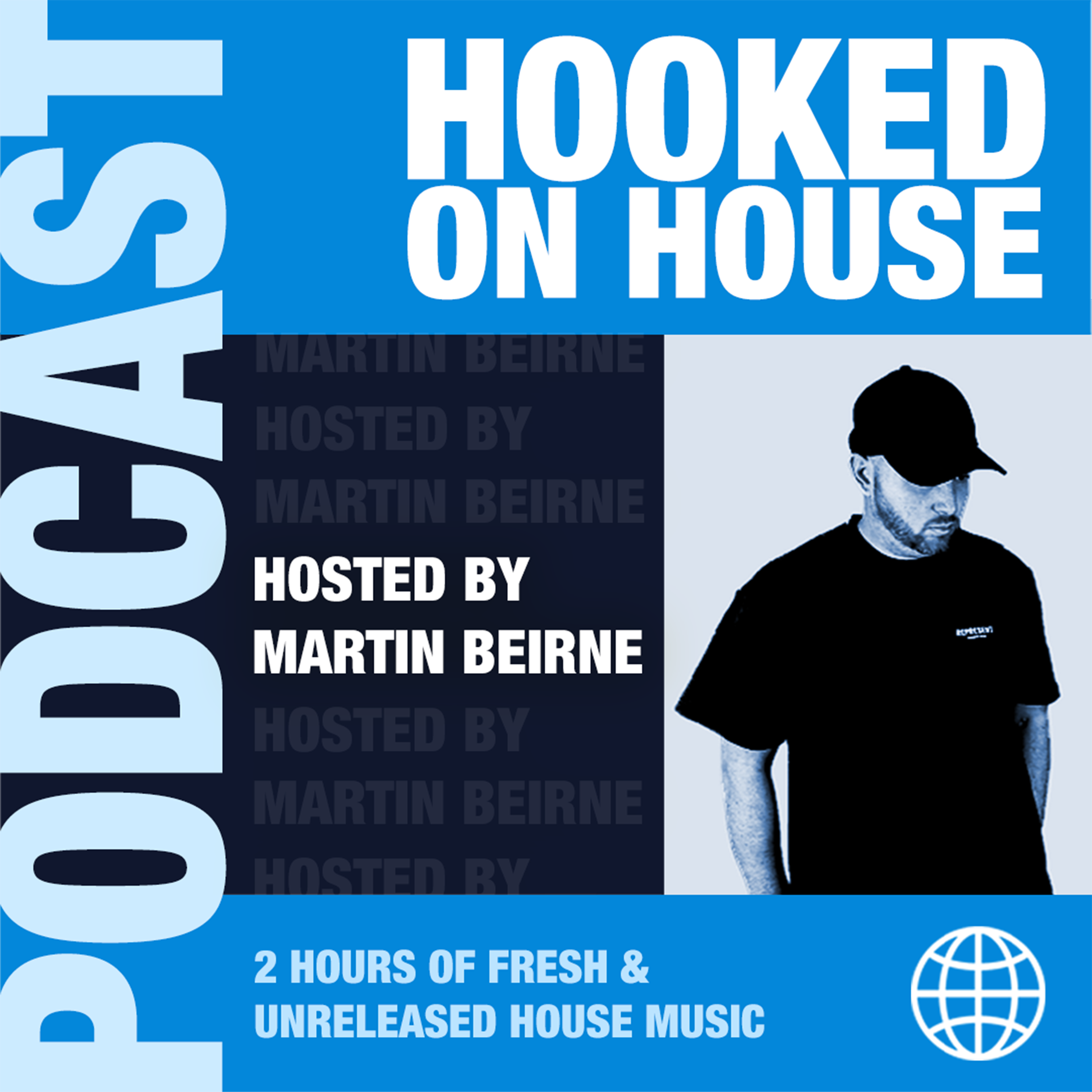 Hooked on House podcast artwork