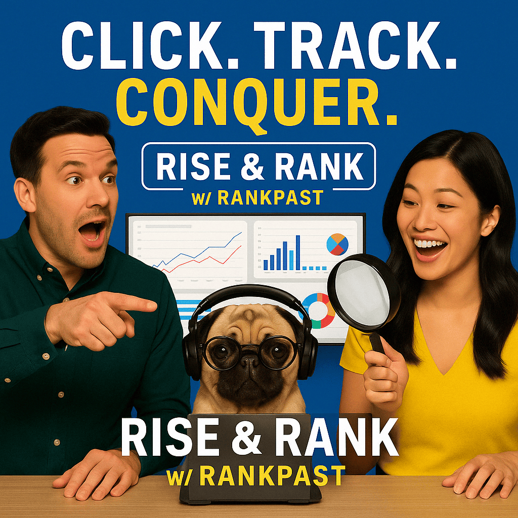 Episode 13: Click, Track, Conquer -Rise & Rank w/ RankPast Local SEO Podcast: GBP Edition