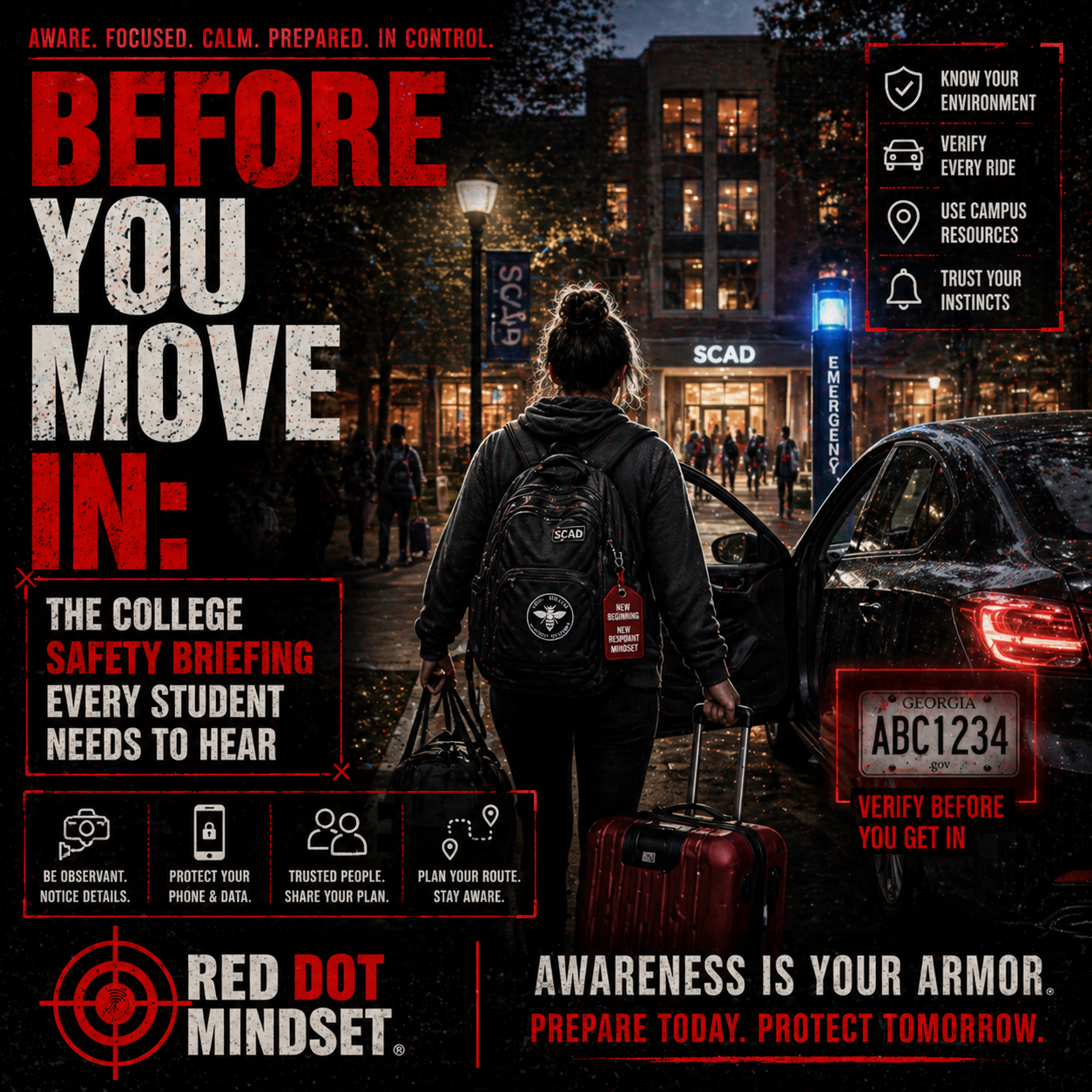 Before You Move In: The College Safety Briefing Every Student Needs to Hear