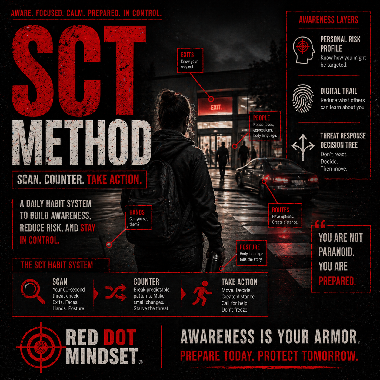 Stop Being an Easy Target: Situational Awareness for Everyday Life