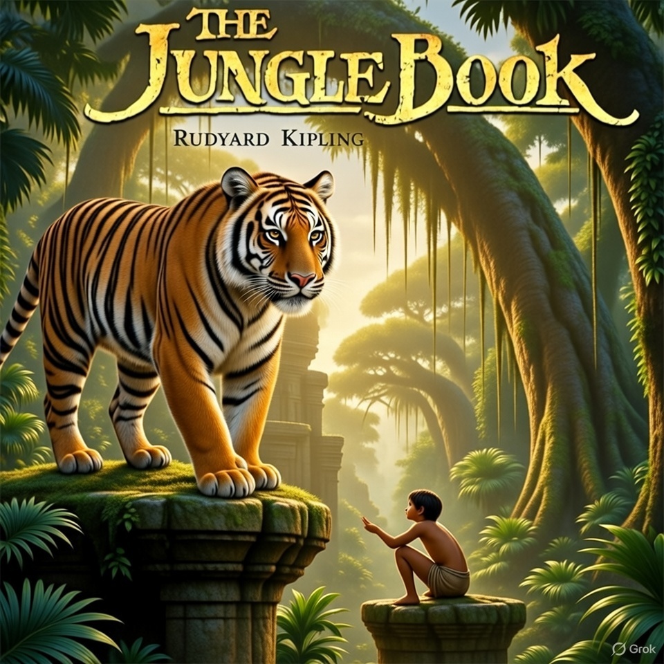 The Jungle Book by Rudyard Kipling ~ Full Audiobook [adventure]