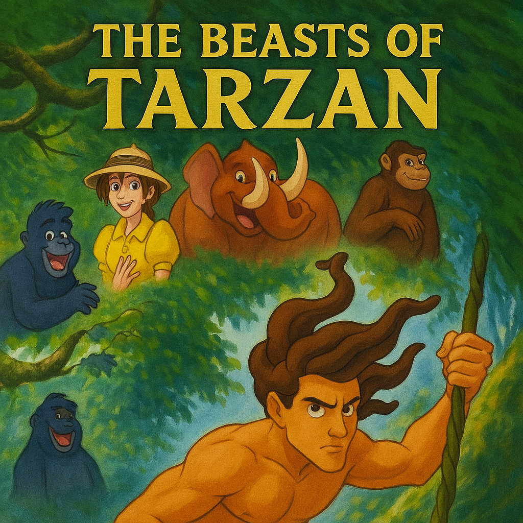 The Beasts of Tarzan by Edgar Rice Burroughs ~ Full Audiobook [adventure]