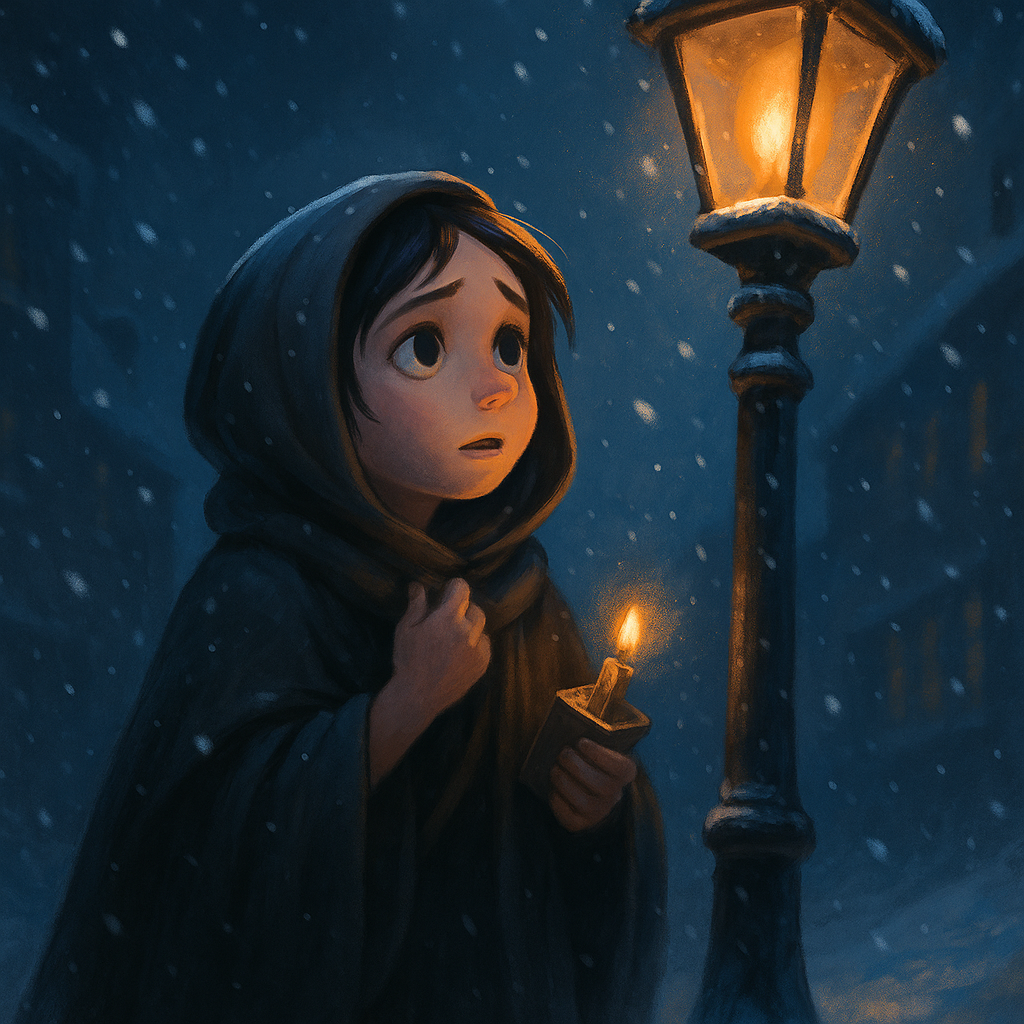 The Little Match Girl by Hans Christian Andersen ~ Full Audiobook [christmas]