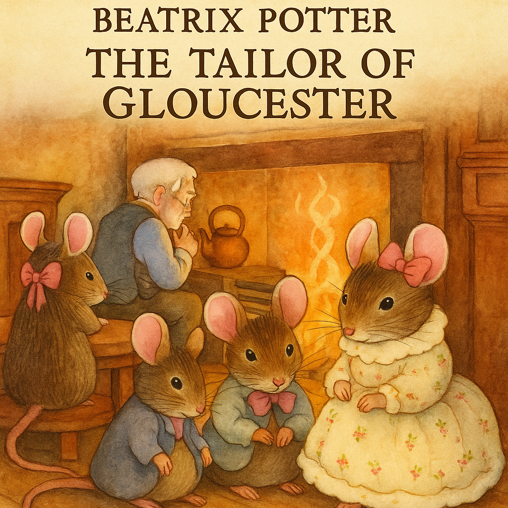 The Tailor of Gloucester by Beatrix Potter ~ Full Audiobook [christmas]