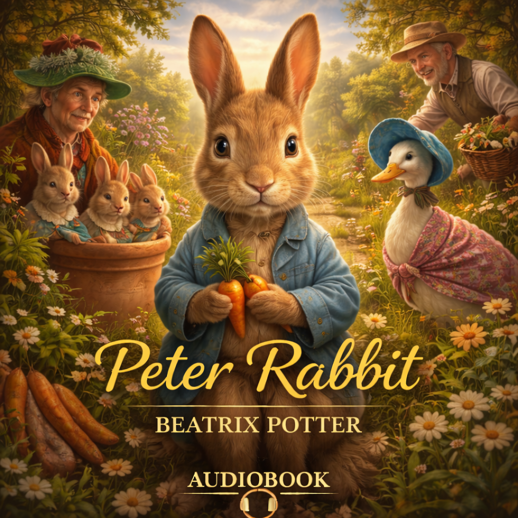 Peter Rabbit by Beatrix Potter ~ Full Audiobook [children]