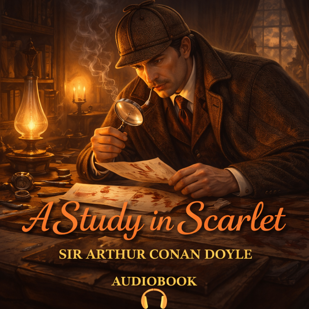A Study in Scarlet by Sir Arthur Conan Doyle ~ Full Audiobook [mystery]