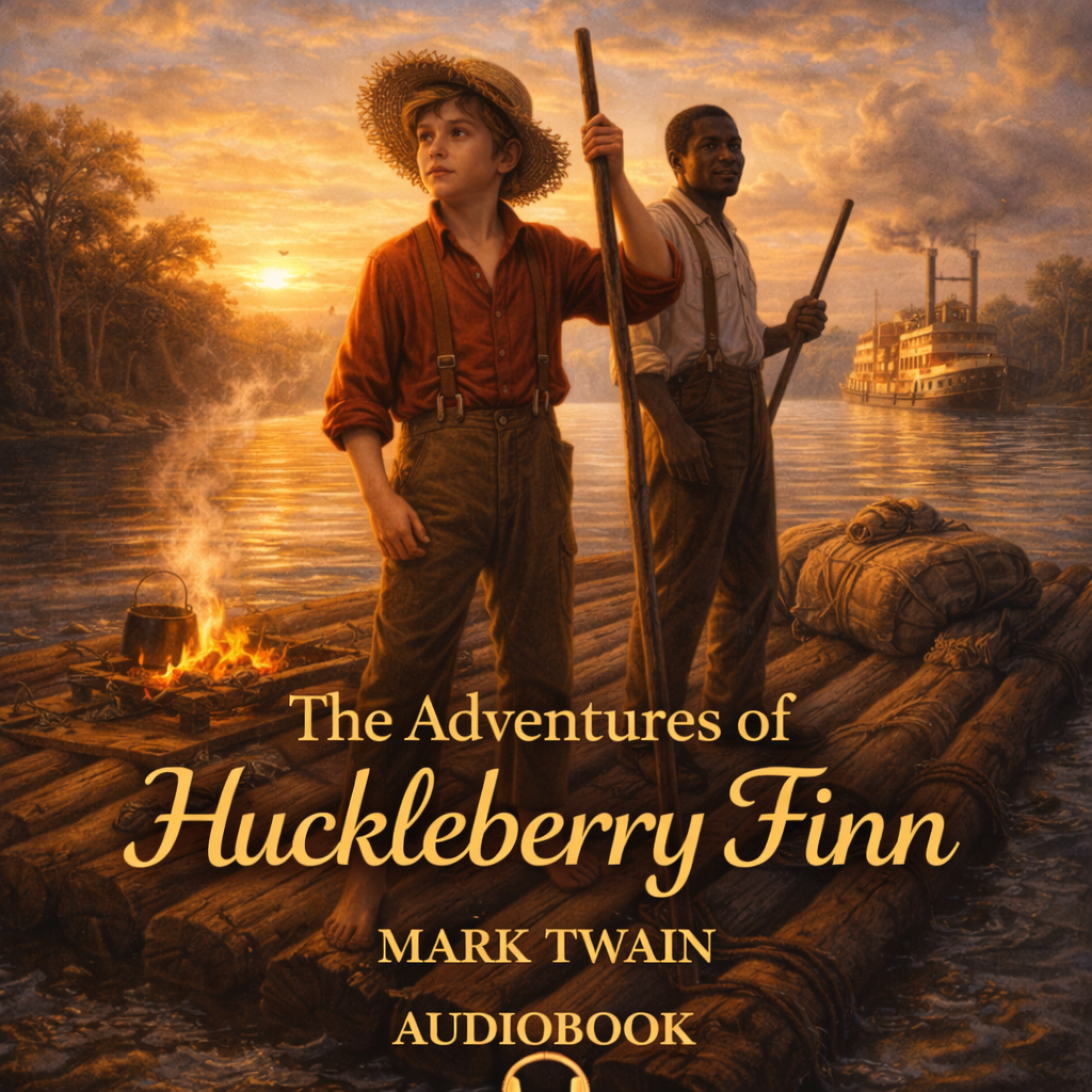 The Adventures of Huckleberry Finn by Mark Twain ~ Full Audiobook [adventure]