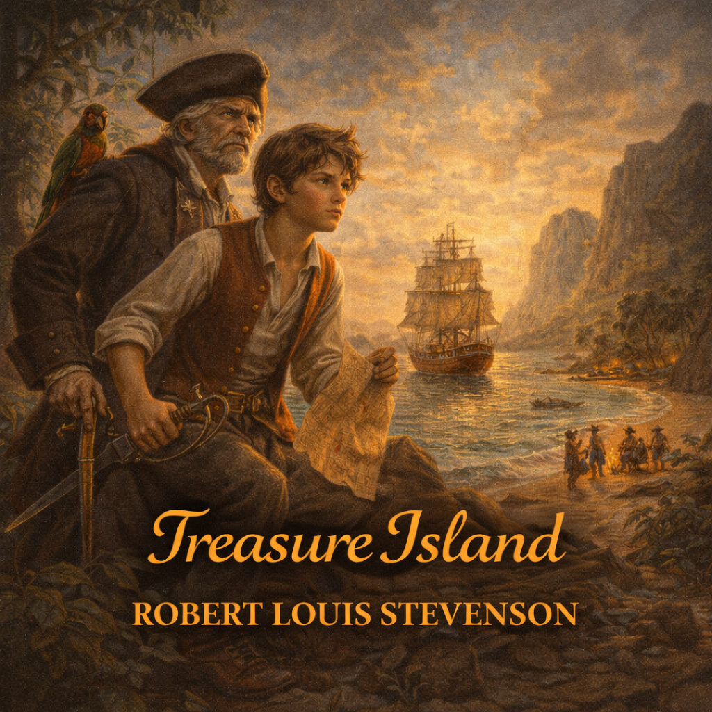 Treasure Island by Robert Louis Stevenson ~ Full Audiobook [adventure]