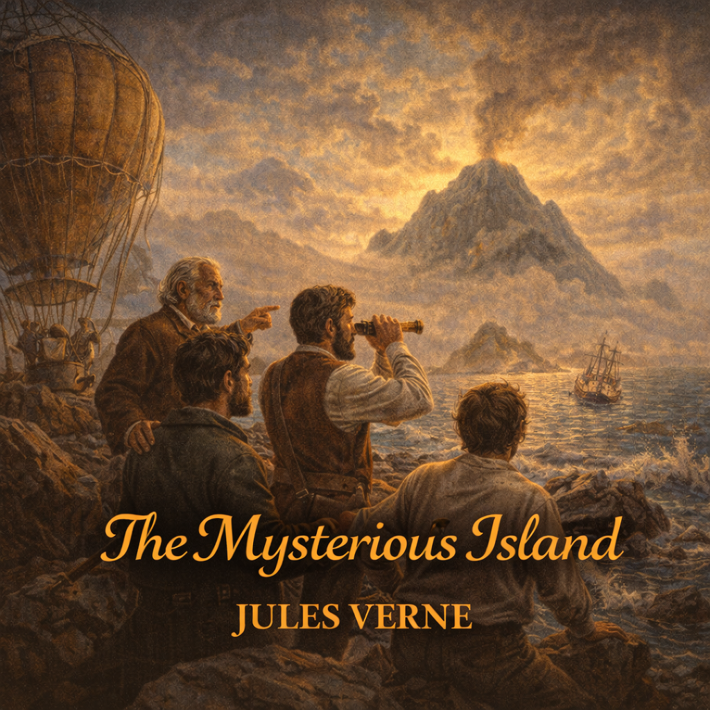 The Mysterious Island (Part 1) by Jules Verne ~ Full Audiobook [adventure]