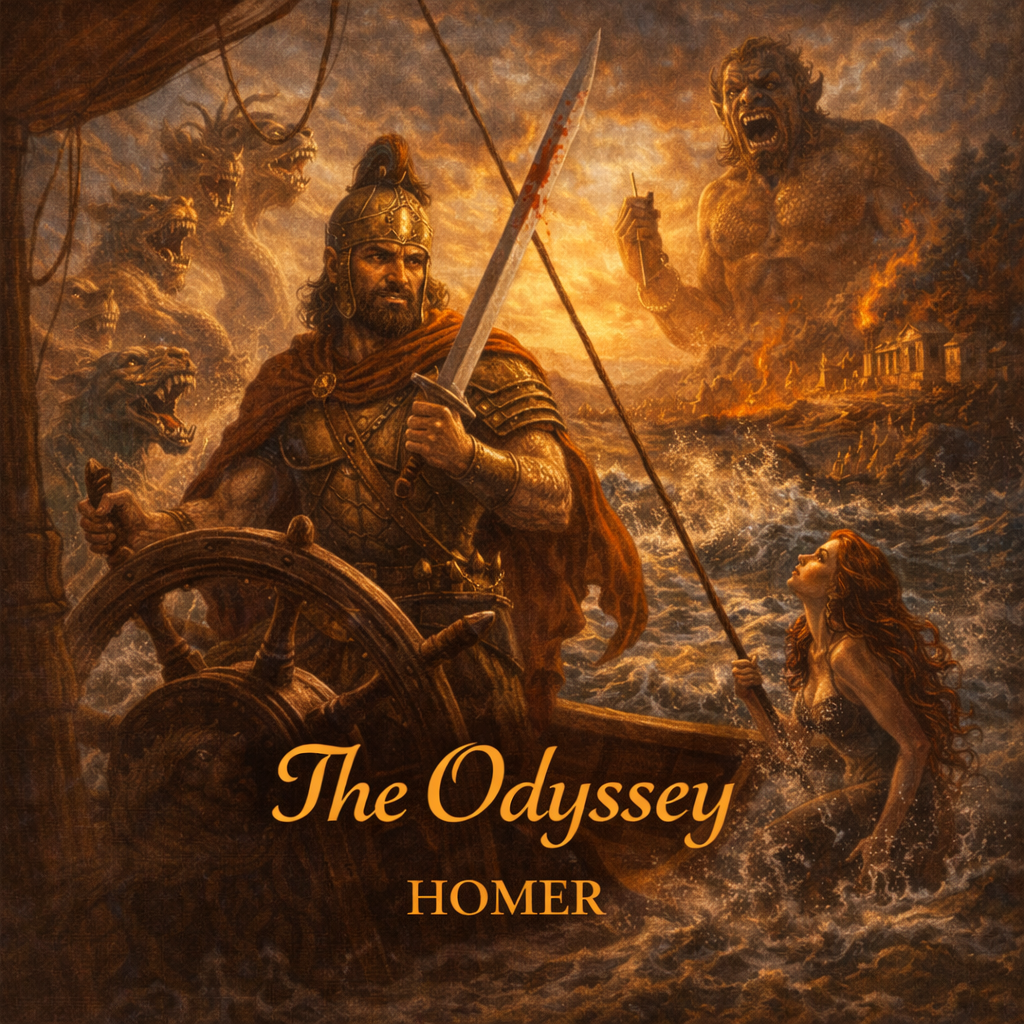 The Odyssey by Homer ~ Full Audiobook [epic]