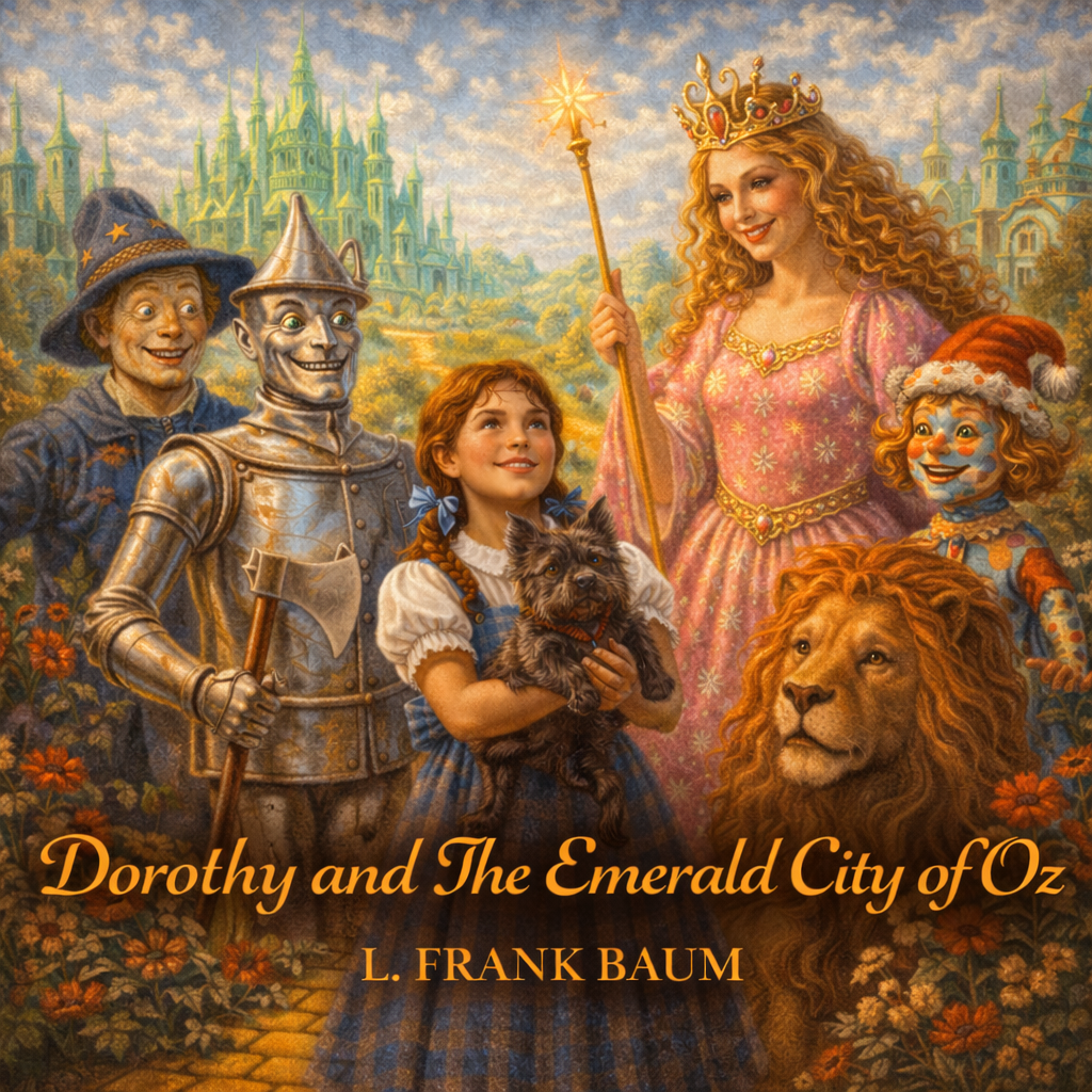 The Emerald City of Oz by L. Frank Baum ~ Full Audiobook [fantasy]