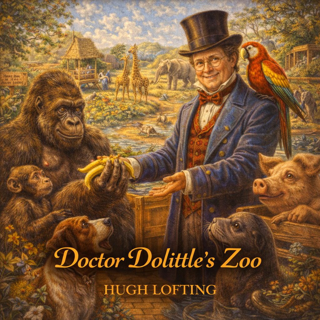 Doctor Dolittle’s Zoo by Hugh Lofting ~ Full Audiobook [children]