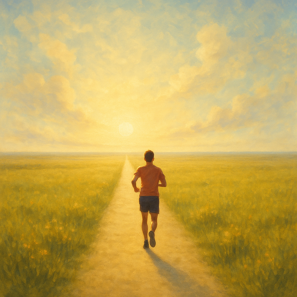 Running the Straight Path with Joyful Faith
