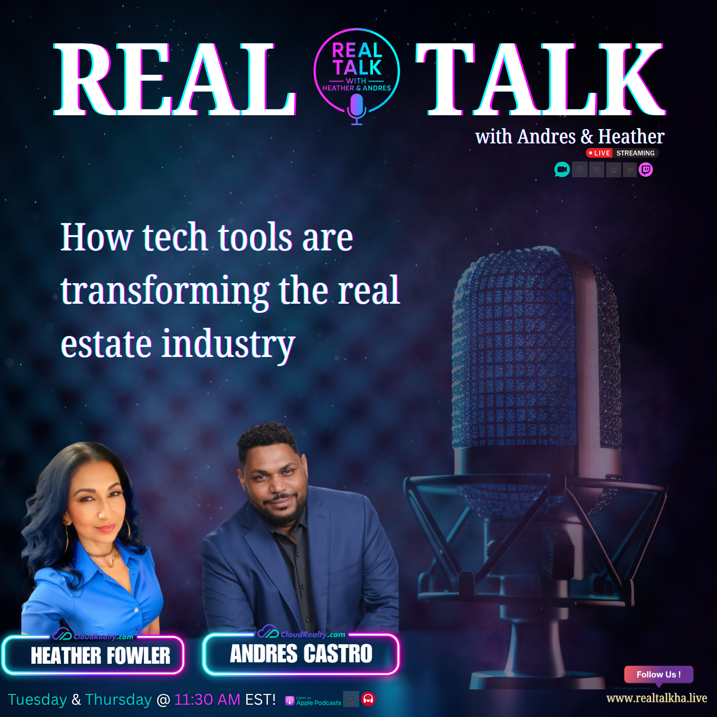 How tech tools are transforming the real estate industry |️ Real Talk with Andres & Heather