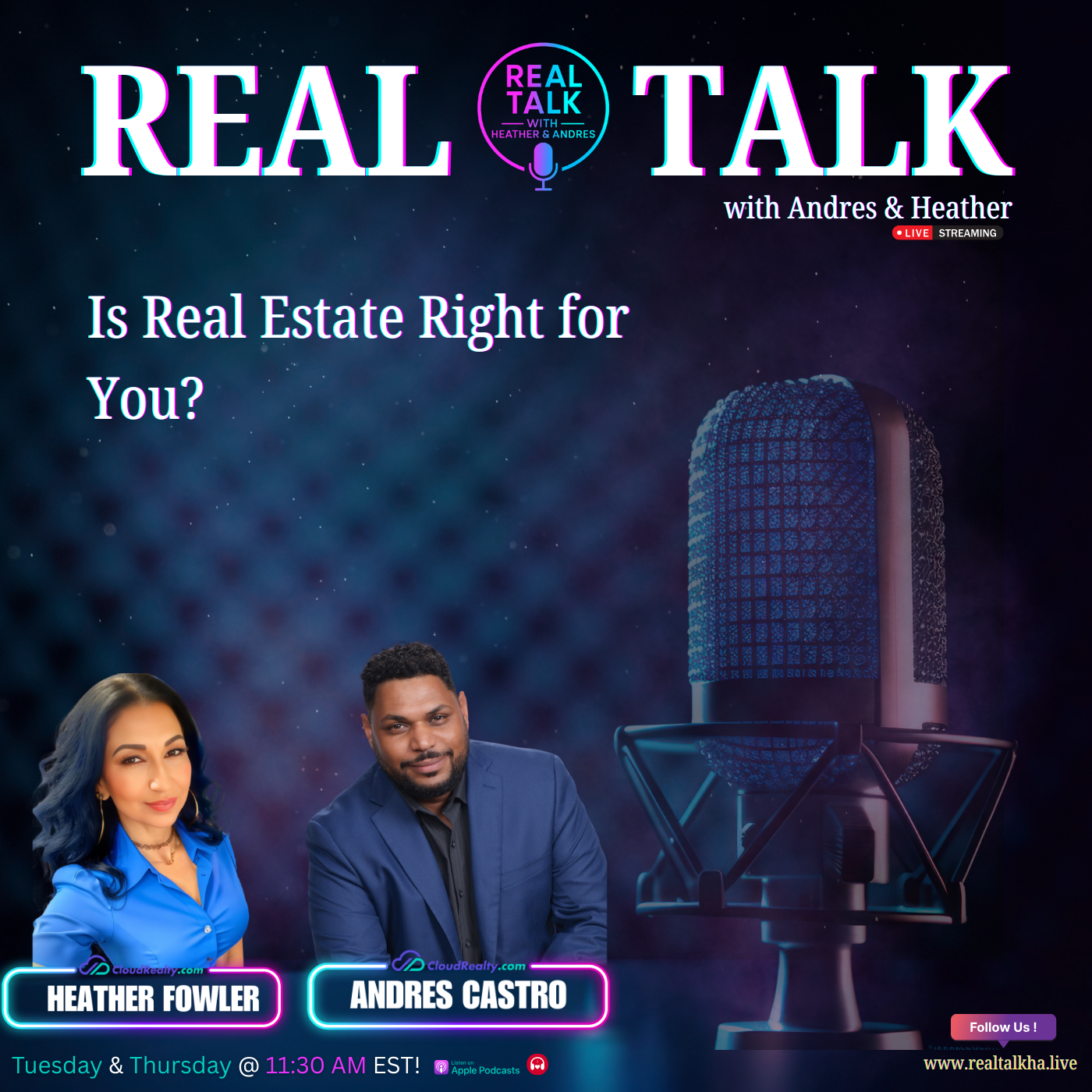 Is Real Estate Right for You? ️ Real Talk with Andres & Heather | Podcast