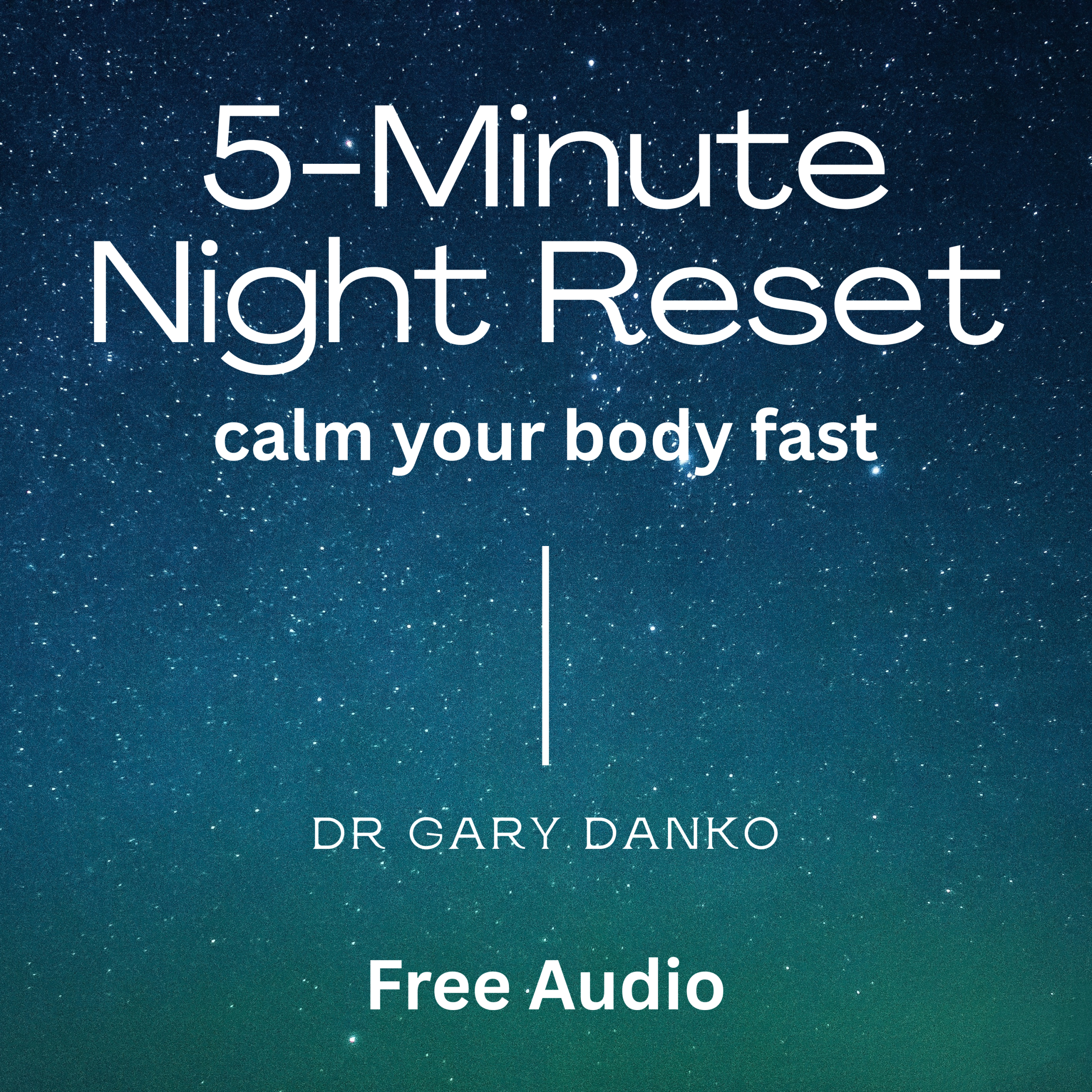 The 5-Minute Emergency Sleep Reset