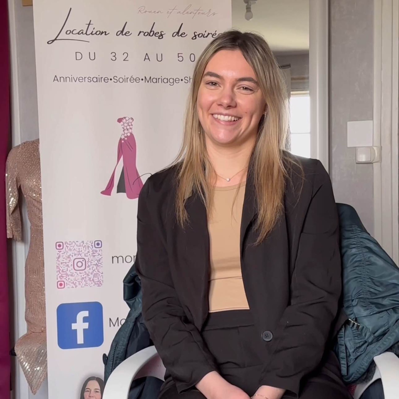 Elsa, Miss Beauté Normandie 2025 – Une entrepreneuse engagée pour l’inclusion