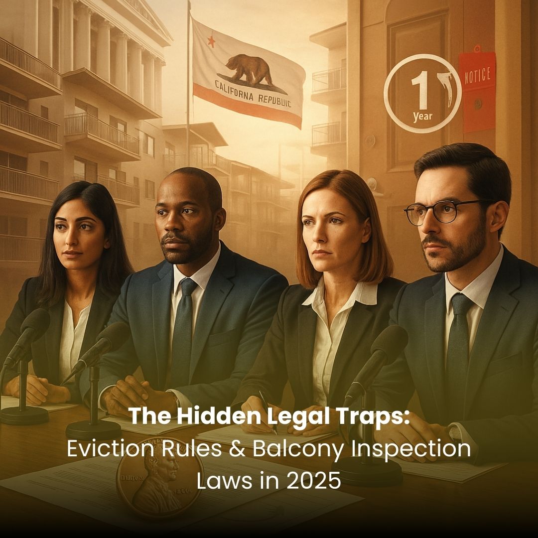 The Hidden Legal Traps: Eviction Rules & Balcony Inspection Laws in 2025