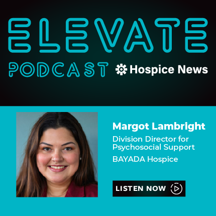 Margot Lambright, Division Director for Psychosocial Support, BAYADA Hospice