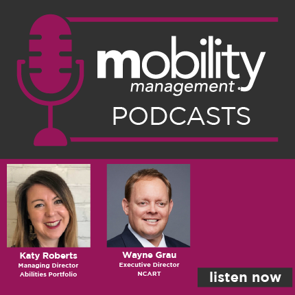 Katy Roberts, Managing Director of the Abilities Portfolio, and Wayne Grau, Executive Director of NCART