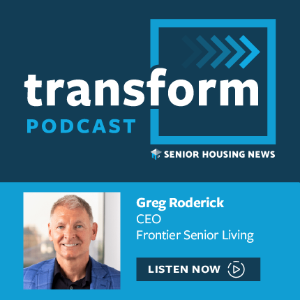 Greg Roderick, CEO, Frontier Senior Living