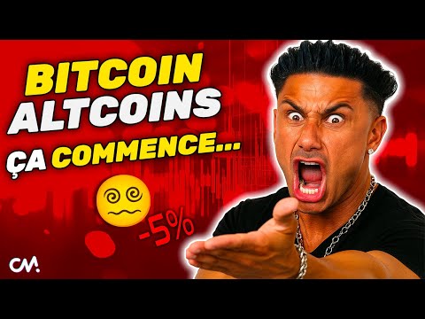 BITCOIN et ALTCOINS AOÛT S'OUVRE ROUGE